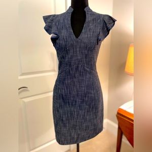 Karlie denim sleeveless dress.